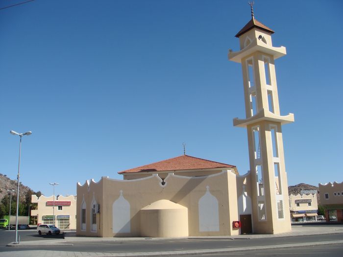 A mosque in the city of Taif, Saudi Arabia