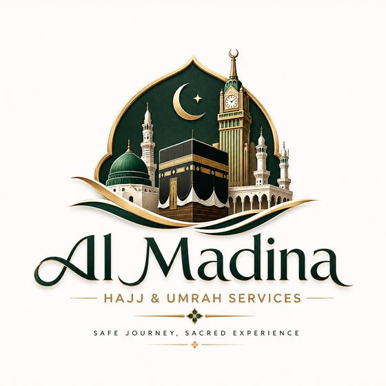 Al Madina Hajj and Umrah Services logo